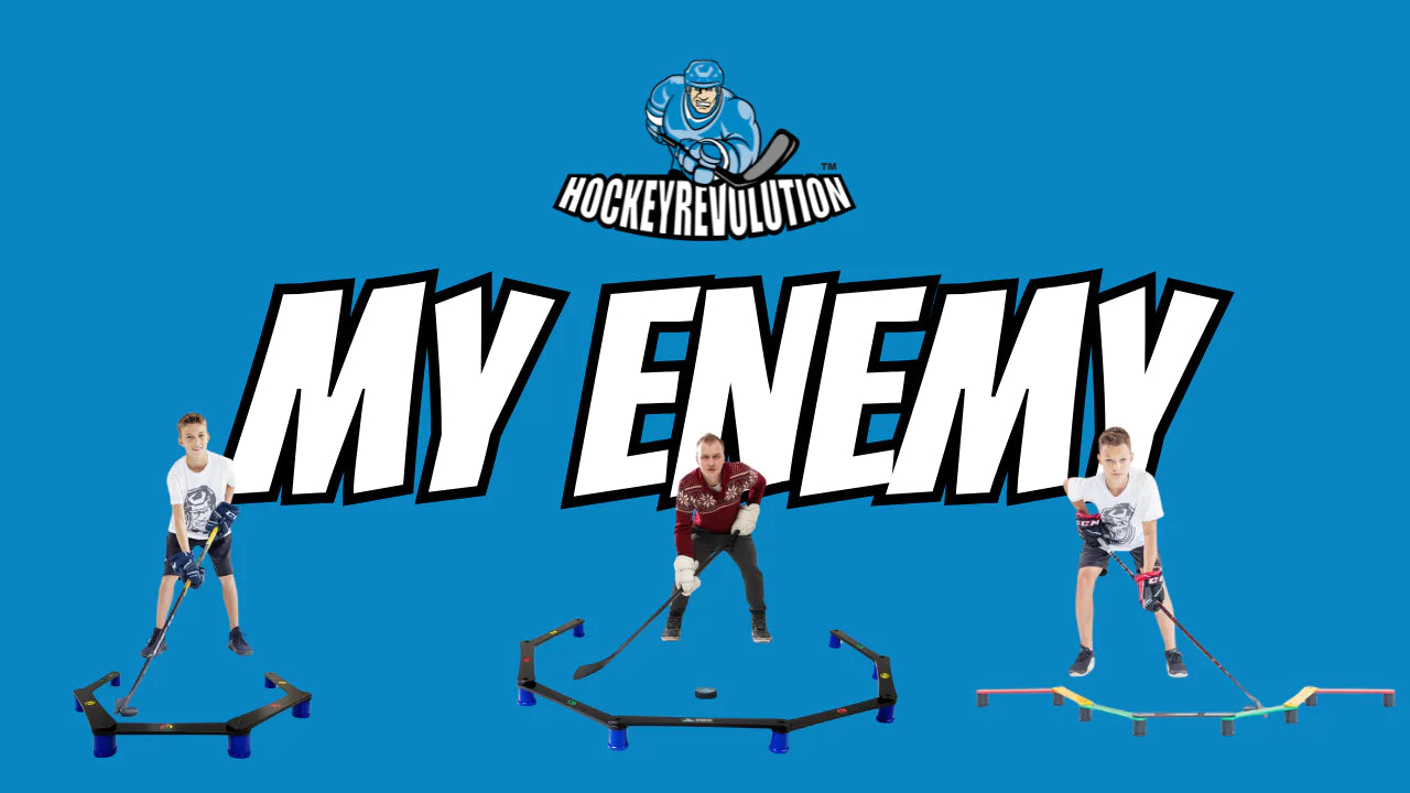 Improve your stickhandling together with Hockey Revolution