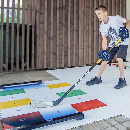 Test du tapis Hockey Revolution My Puzzle Systems : l'entraînement pro Test du tapis Hockey Revolution My Puzzle Systems : l'entraînement pro