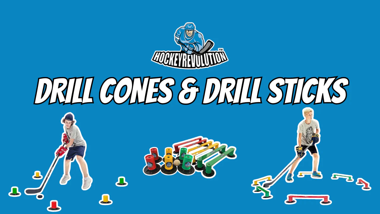 Improve your dribbling with Drill cones & Drill sticks