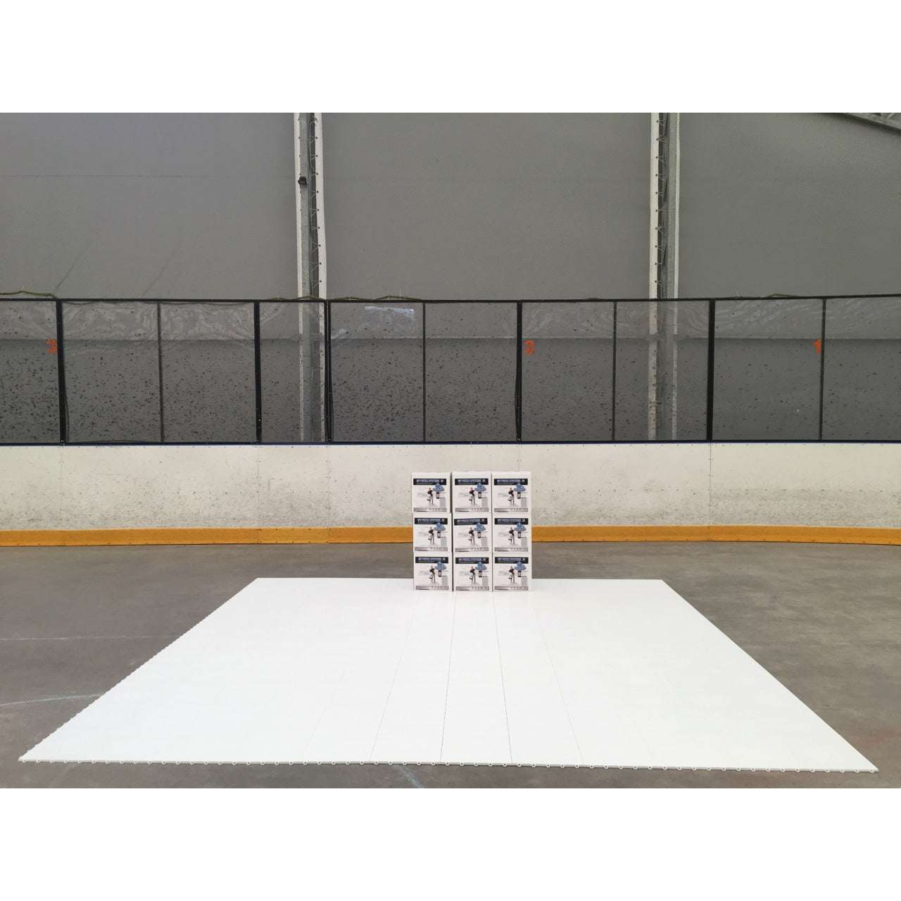 Hockey Tiles - Durable Slick Dryland Interlocking Flooring