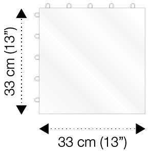 Hockey Tiles - Durable Slick Dryland Interlocking Flooring